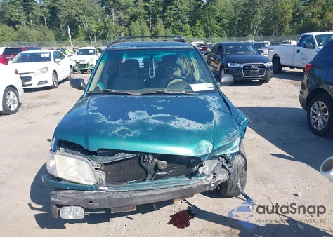 2001 Subaru Forester L из США, поврежденный, VIN JF1SF63591H743489